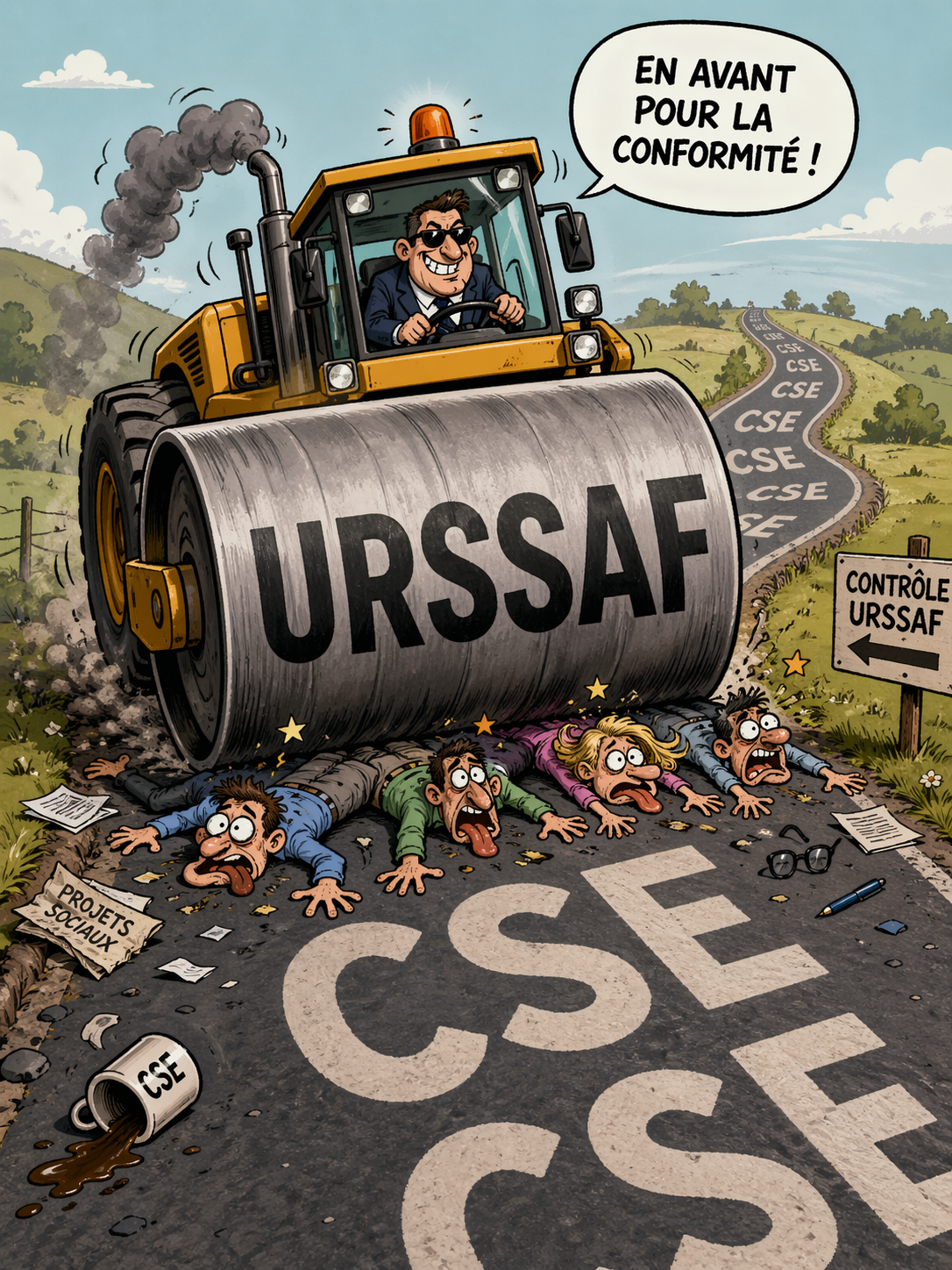 CSE et contrôle URSSAF