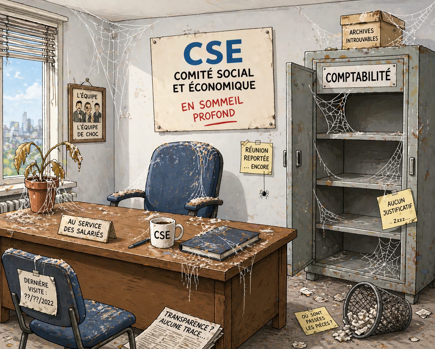 CSE et tenue comptabilité