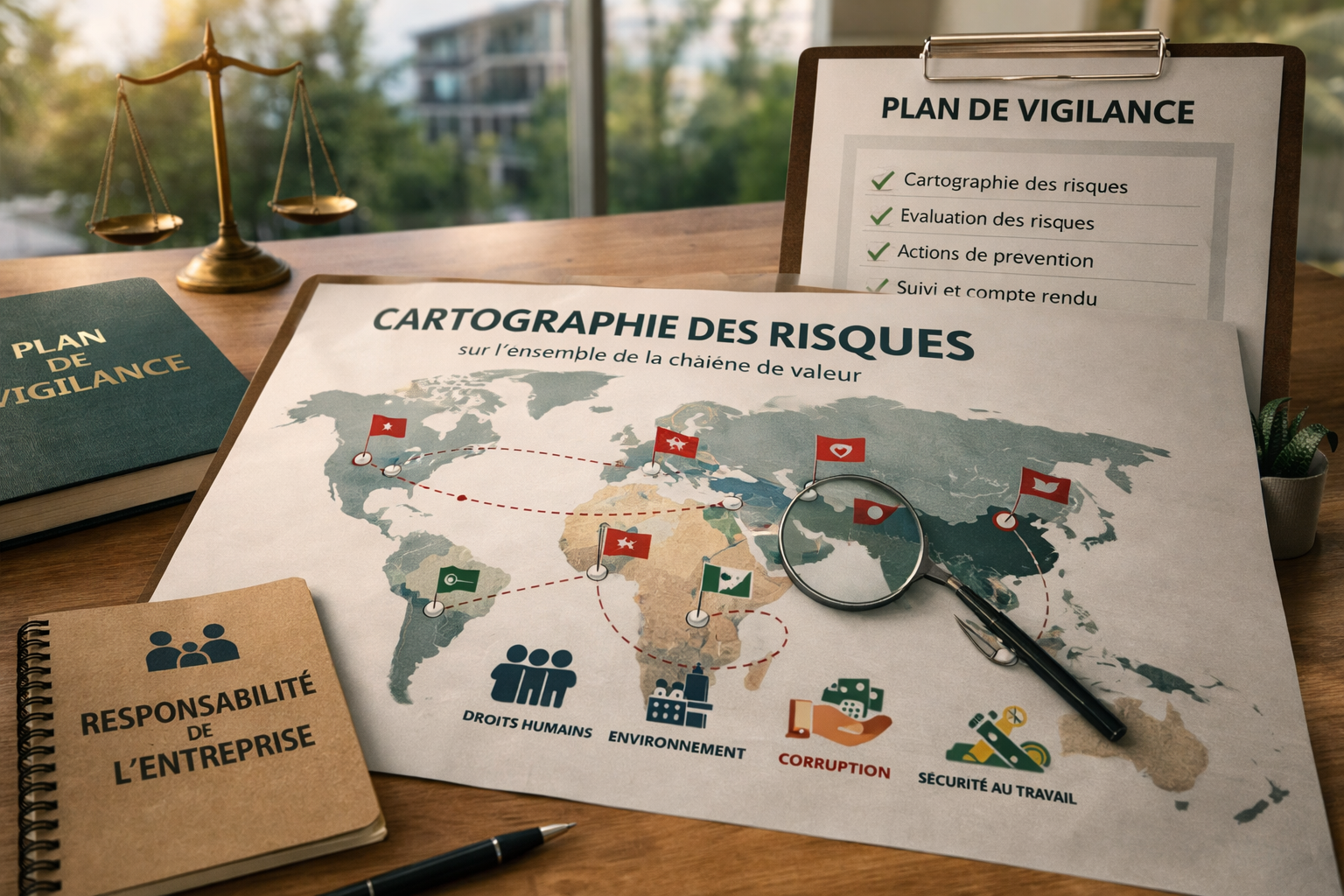 Devoir de vigilance cartographie des risques