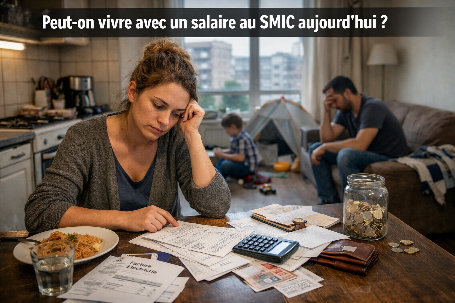 Peut on vivre avec un salaire au SMIC