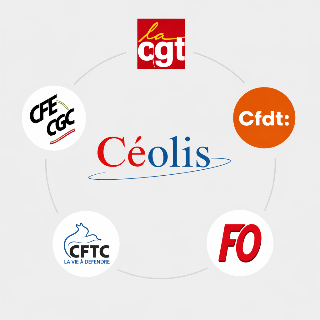 Confédérations syndicales CGT CFDT FO CFE CFTC